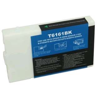 Remanufactured Epson T616100 ink cartridge, black