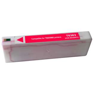 Remanufactured Epson T636300 ink cartridge, vivid magenta