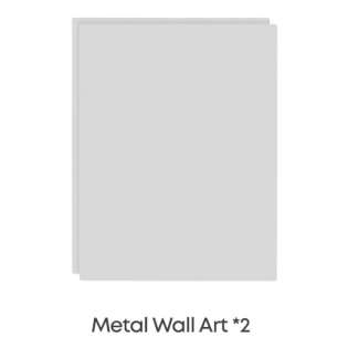 Metal Wall Art - V72M0 (300mm x 400mm x 1 mm) - 2 pieces