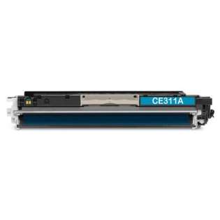Compatible HP 126A Cyan, CE311A toner cartridge, 1000 pages, cyan