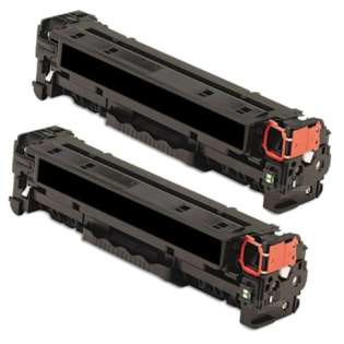 Compatible HP W1610A (161A) toner cartridge - WITHOUT CHIP - 2-pack