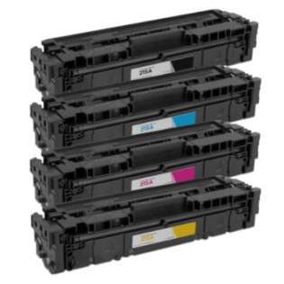 Compatible HP 215A toner cartridges - WITH CHIP - 4-pack