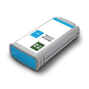 Replacement for HP C9398A / 72 cartridge - cyan