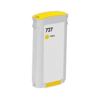 Remanufactured HP B3P21A (HP 727) inkjet cartridge - yellow