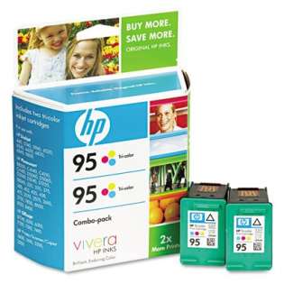 HP 95, CD886FN Genuine Original (OEM) ink cartridges (pack of 2)