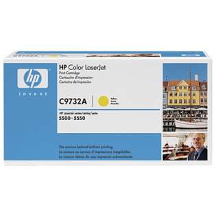 OEM HP C9732A / 645A cartridge - yellow