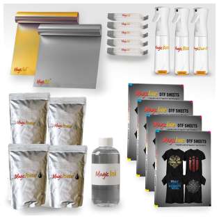 MagicLine ONE Supplies-Only HTF Printing Bundle - For Canon Printers (Makes 200 Shirts)