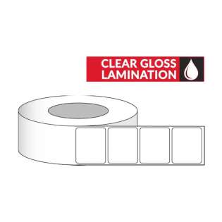 Clear Gloss Lamination Label roll for IColor 250