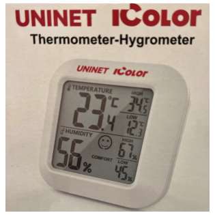 IColor Digital Hygrometer and Temperature Gauge