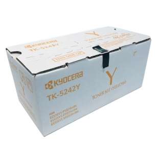 Original Kyocera Mita TK-5242Y toner cartridge - yellow