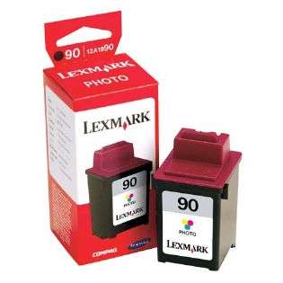 Lexmark 90, 12A1990 Genuine Original (OEM) ink cartridge, photo
