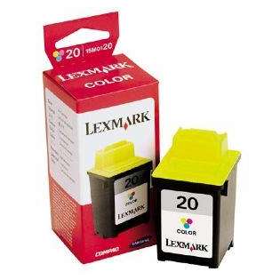 Lexmark 20, 15M0120 Genuine Original (OEM) ink cartridge, color