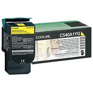OEM Lexmark C540A1YG cartridge - yellow