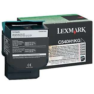 OEM Lexmark C540H1KG cartridge - high capacity black
