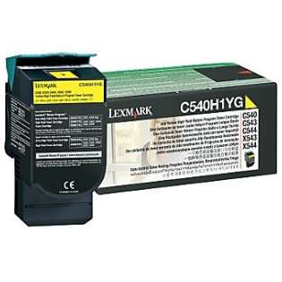 OEM Lexmark C540H1YG cartridge - high capacity yellow