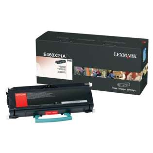 OEM Lexmark E460X21A cartridge - extra high capacity black