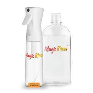 MagicRinse Spray - Water-Based Finishing Spray for DTF and MagicInk Transfers - includes both the Mister Spray Bottle and 500ml MagicRinse Spray Liquid (for 150 T-Shirts)