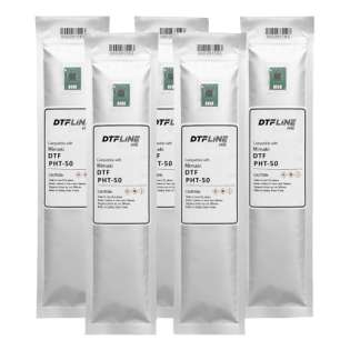 Mimaki PHT-50 Compatible DTF Ink Bags with Smart Chips - Premium USA-Made Ink