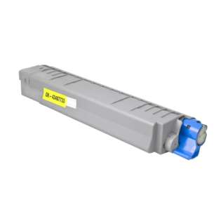 Compatible Okidata 43487733 toner cartridge - yellow