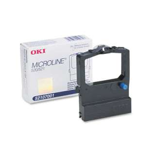 OEM Okidata 52107001 Black Original Ink Ribbon Cartridge