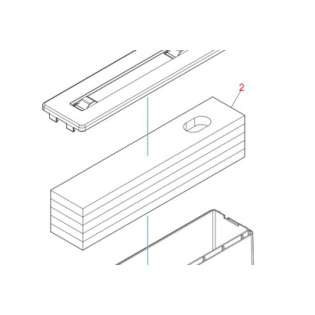 Roland Assembly Drain Pad for BN2-20, BN2-20A, BY-20, BD-8