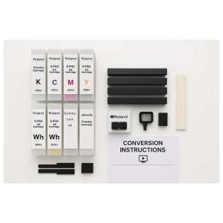 Roland S-PG2 Conversion Kit for BY-20 Printers (Includes 6 x S-PG2 ink cartridges, parts and instructions)