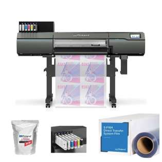 Roland TY-300 Direct to Film (DTF) 30 Wide Roll Printer DTF, Cutter, RIP, Supplies (Bundle 2)