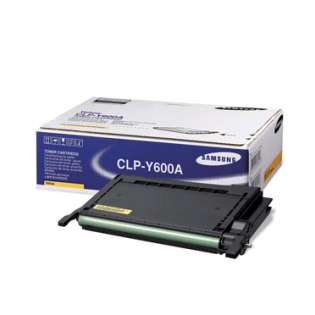 OEM Samsung CLP-Y600A cartridge - yellow
