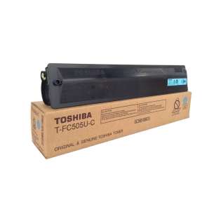 Original Toshiba TFC505UC toner cartridge - cyan