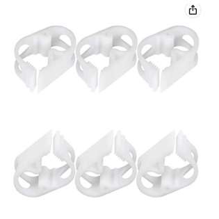 Tubing Clamps for DTF Printer Tubing (Pack of 6)