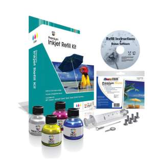 Uni-Kit Inkjet Refill Kit - Color - Cyan, Magenta, Yellow